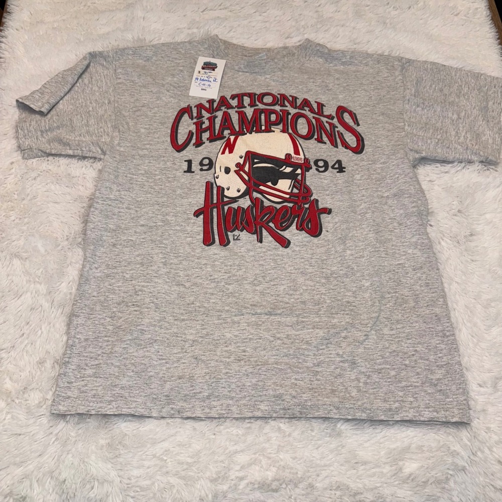 Playerz Nebraska Huskers T-Shirt Mens Large1994 National Champs vintage